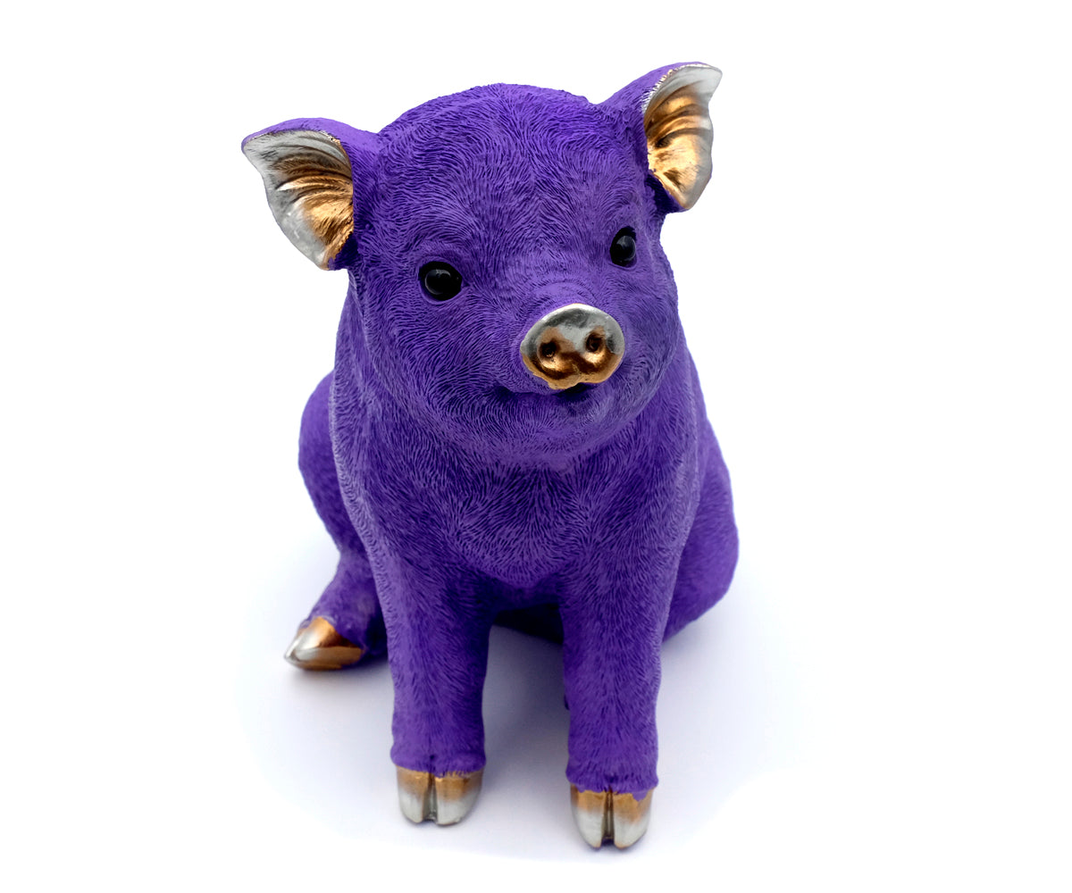 Sparschwein Champagner / Lila – Lila