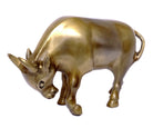 Figur Stier Metall – Messing Antik