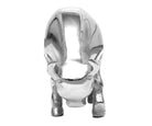 Figur Stier Metall – Silber