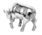 Figur Stier Metall – Silber