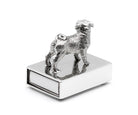 Streichholzschachtel Metall – Klein, Ohne Gravur, Mops