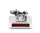 Streichholzschachtel Metall – Klein, Ohne Gravur, Nashorn