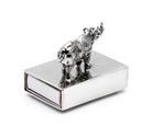 Streichholzschachtel Metall – Klein, Ohne Gravur, Nashorn