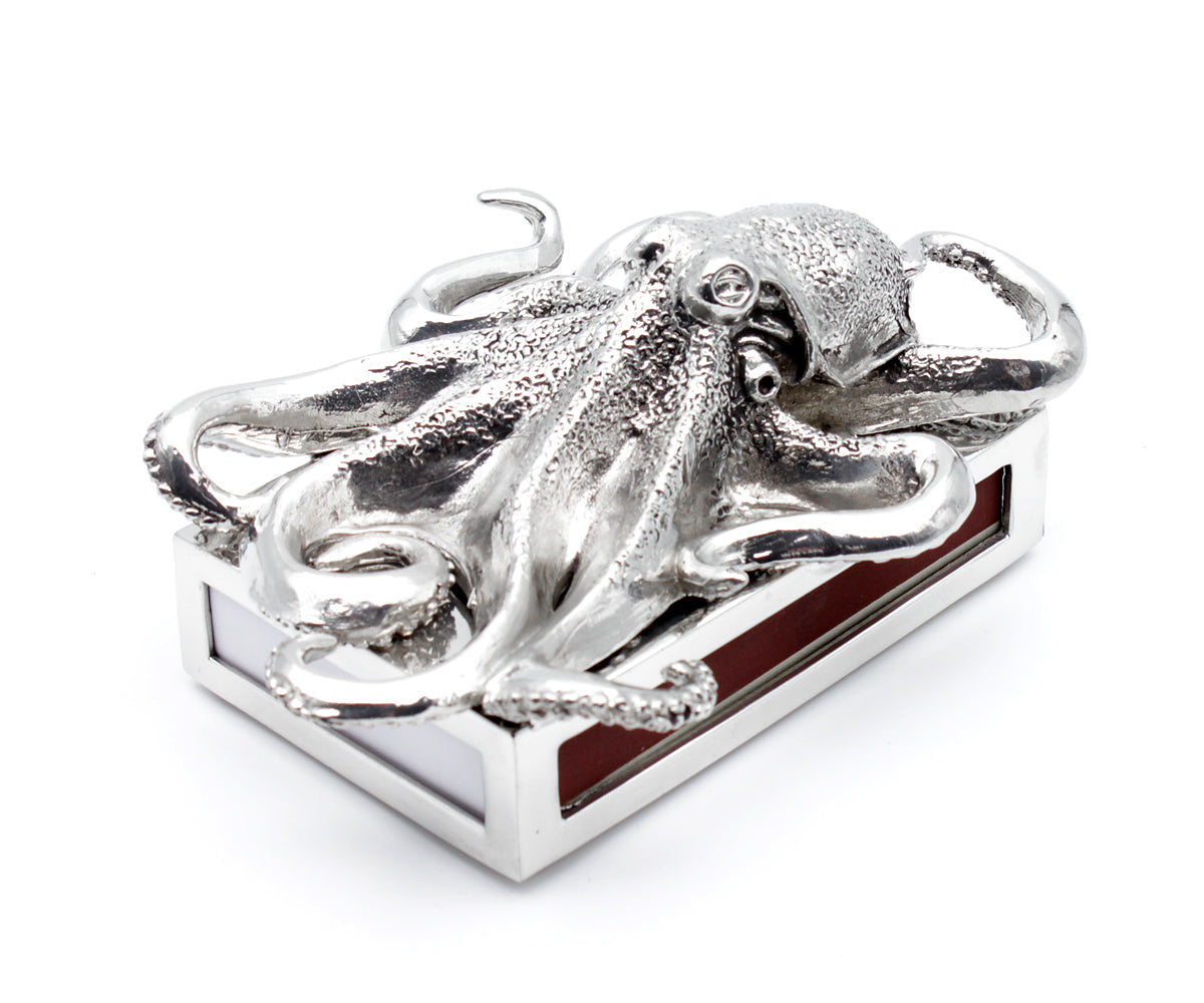 Streichholzschachtel Metall – Groß, ohne Gravur, Oktopus
