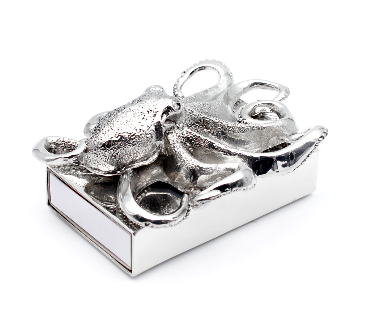 Streichholzschachtel Metall – Groß, ohne Gravur, Oktopus
