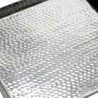 Tablett Aluminium – Quadratisch – 20 x 20 cm, Hammerschlag