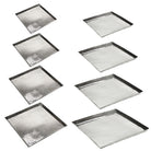 Tablett Aluminium – Quadratisch