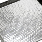 Tablett Aluminium – Quadratisch – 40 x 40 cm, Hammerschlag
