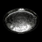 Tablett Aluminium–Rund-Orient – 54 cm Ø