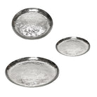 Tablett Aluminium–Rund-Orient