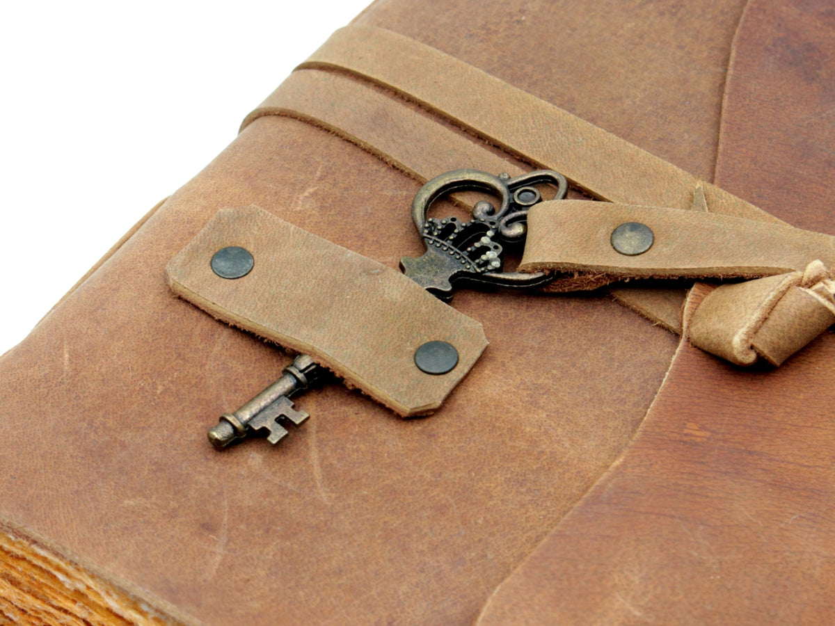 Leder Tagebuch handgefertigt Vintage – 10