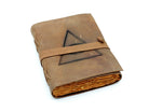 Leder Tagebuch handgefertigt Vintage – 12
