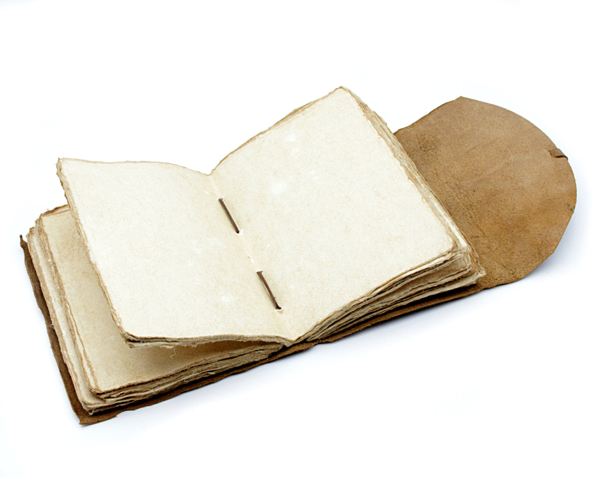 Leder Tagebuch handgefertigt Vintage – 5