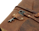 Leder Tagebuch handgefertigt Vintage – 6