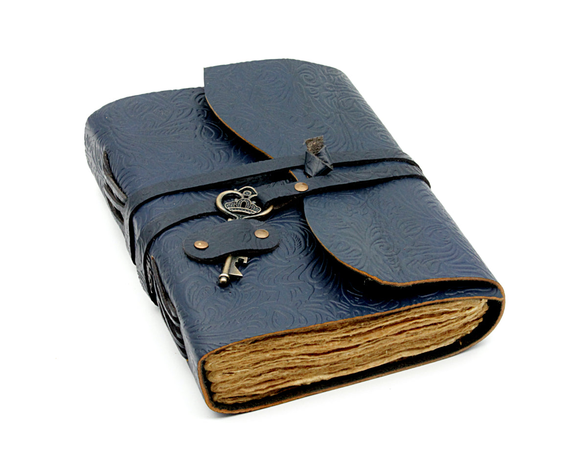 Leder Tagebuch handgefertigt Vintage – 7