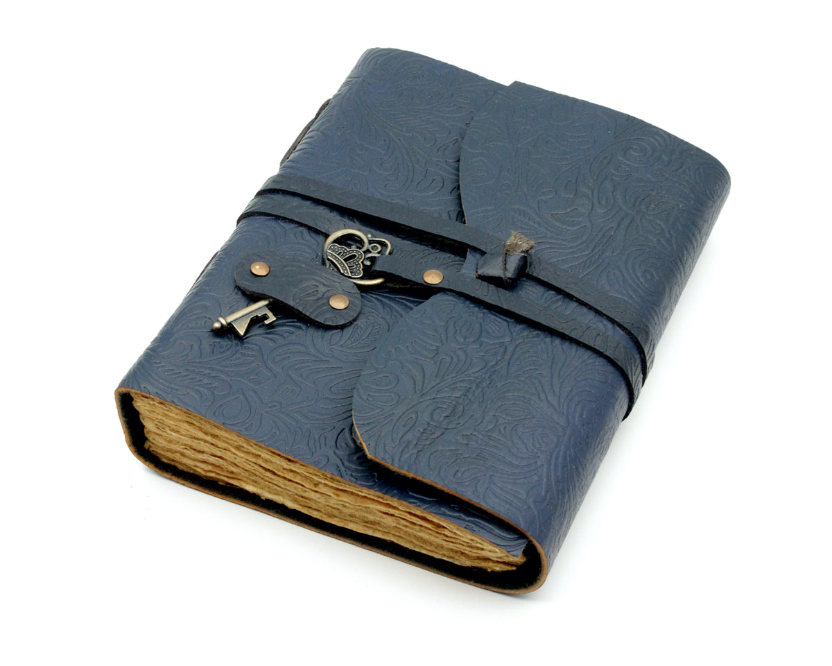 Leder Tagebuch handgefertigt Vintage – 7