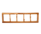 Teakholz Garderobe – 4 Haken