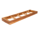 Teakholz Garderobe – 4 Haken