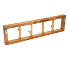 Teakholz Garderobe – 4 Haken