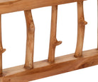 Teakholz Garderobe – Detailansicht