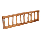 Teakholz Garderobe – 8 Haken