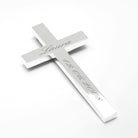 Wandkreuz versilbert + Gravur – Ansicht 5