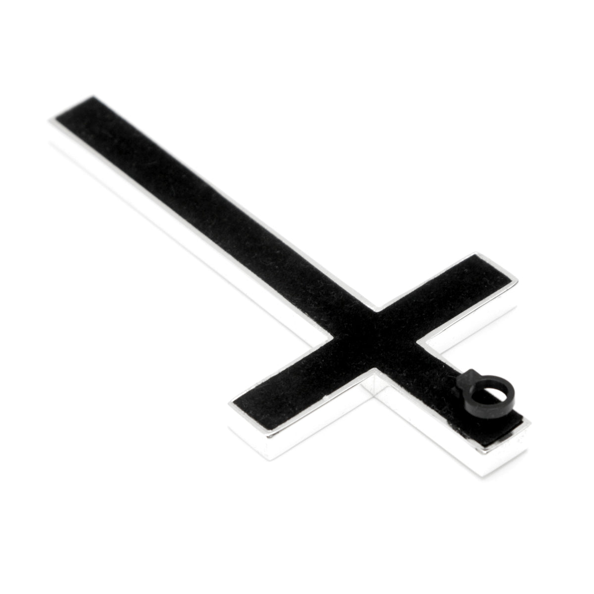 Wandkreuz versilbert + Gravur – Ansicht 3
