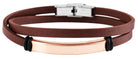 Edelstahl Armband mit Gravur – Ohne Gravur, Wickelarmband, Modell 7