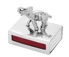 Streichholzschachtel Metall – Klein, Ohne Gravur, Elefant