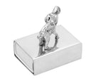 Streichholzschachtel Metall – Klein, Ohne Gravur, Elefant