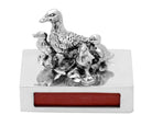 Streichholzschachtel Metall – Klein, Ohne Gravur, Enten