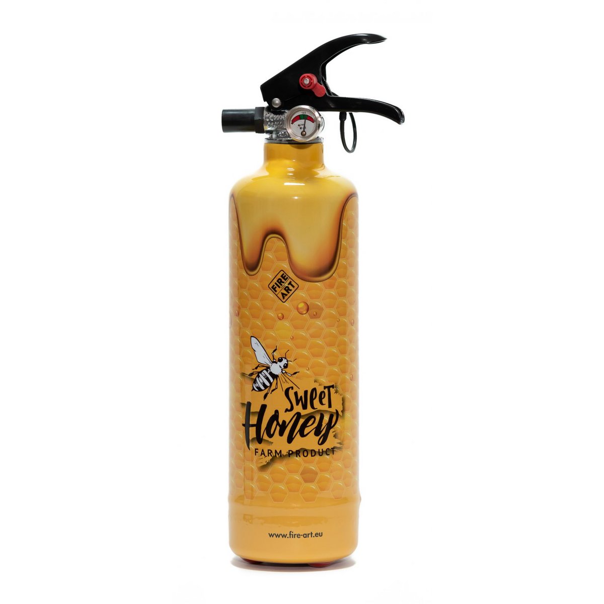 Feuerlöscher mit Motiv – Honig