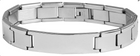 Edelstahl Armband mit Gravur – Ohne Gravur, Gliederarmband, Modell 1