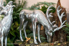 Metallfigur Hirsch – Ansicht 2