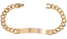 Edelstahl Armband mit Gravur – Ohne Gravur, Panzerkette, Modell 6