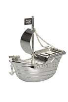 Spardose Piratenschiff, versilbert – Ansicht 3