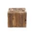 Beistelltisch Treibholz Massiv Holz Hocker
