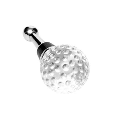 Golfball Flaschenverschluss Stilvoller Korken aus Glas