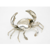 Krebs Dekoration - Versilbert Kleiner Krabbler ganz groß