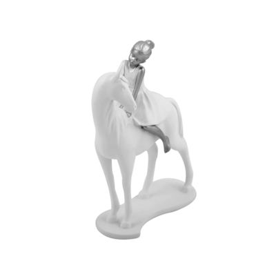 Pferdemädchen Pferde Deko Figur