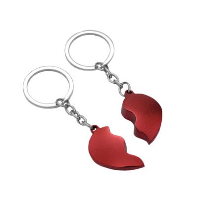 Schlüsselanhänger 2 Herzhälften Ein Muss für Verliebte