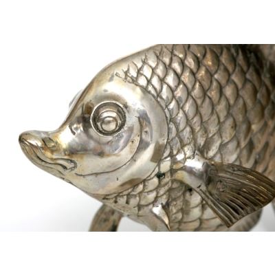 Fisch Deko - Versilbert Fisch einmal anders