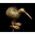 Kiwi Tier Versilberte Dekofigur
