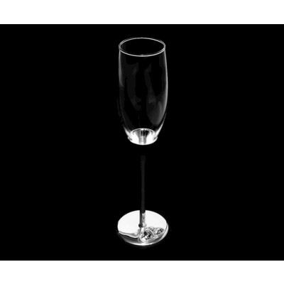 Champagnergläser Herz 2er-Set Sektflöten für Verliebte