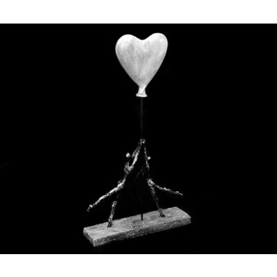 Dekofigur Herzballon Herz Figur