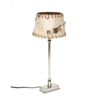 Design Tischlampe mit Lampenschirm Birke Natur erleben 1