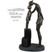 Mutter mit Kind Skulptur Die Kraft der Elternliebe 1
