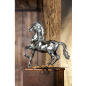 Dekofigur Silber Pferd Schönheit geformt zu einer Figur 1